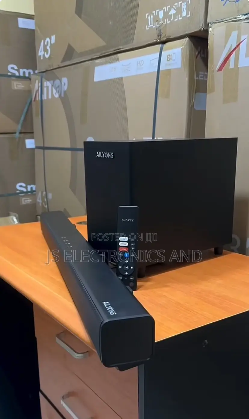 Ailyons Soundbar 70w Channel 2.1 Powerful Sound Bluetooth