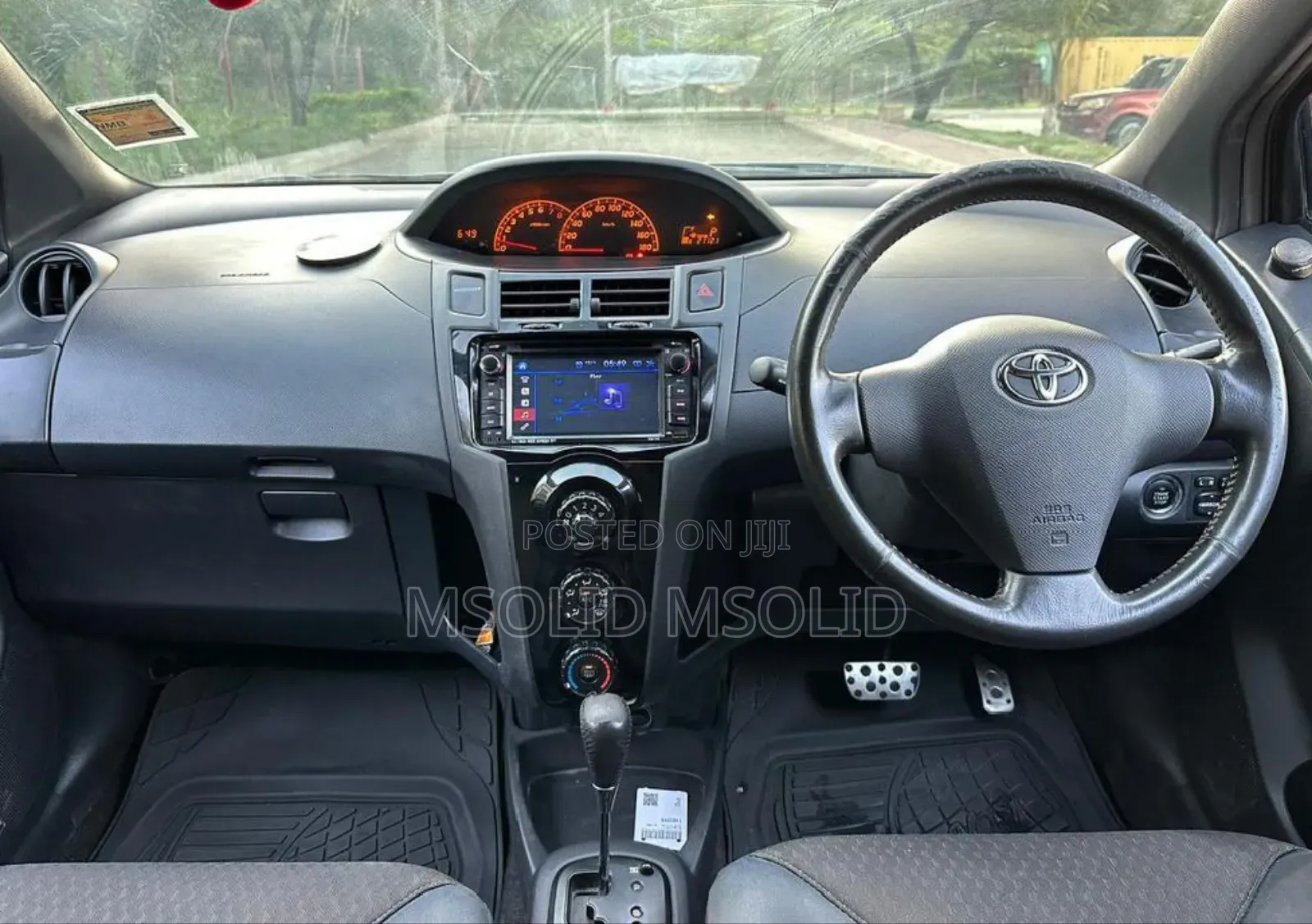 Toyota Vitz 2008 Black