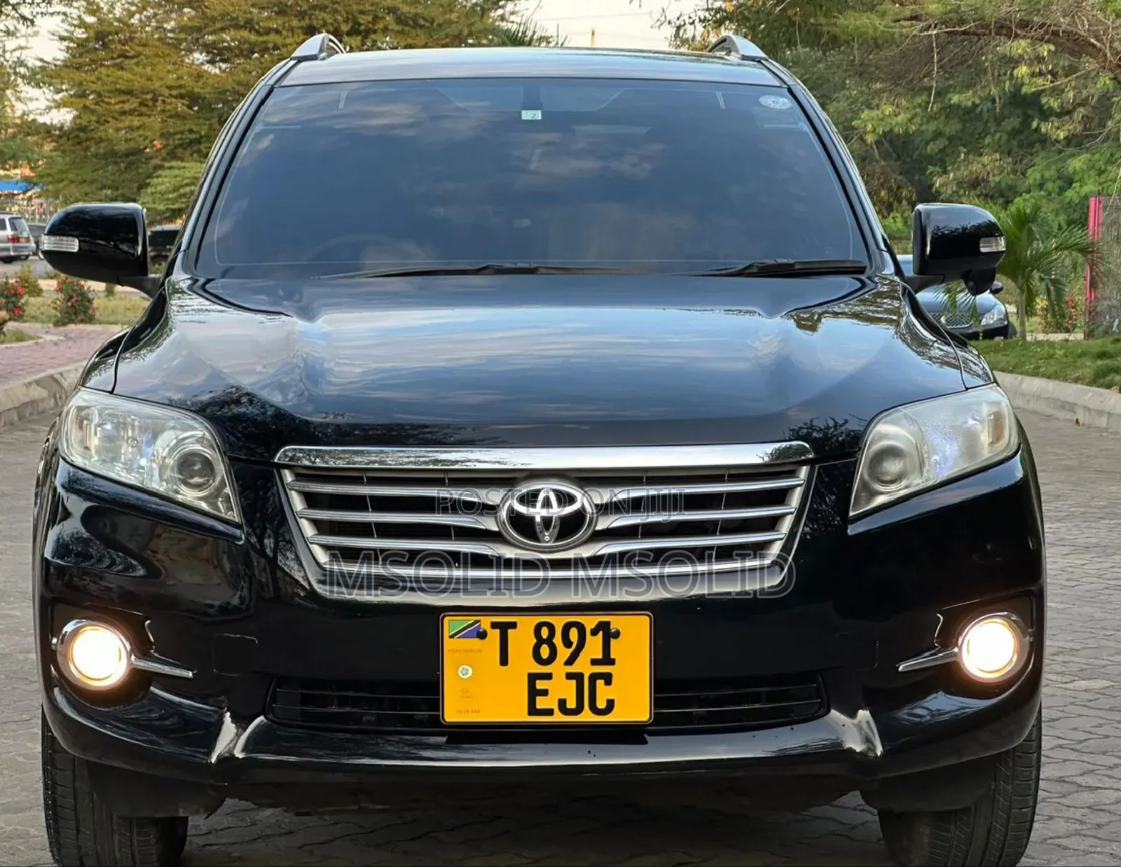 Toyota Vanguard 2010 Black
