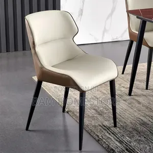 Marble Table+ Classic Leather Chair