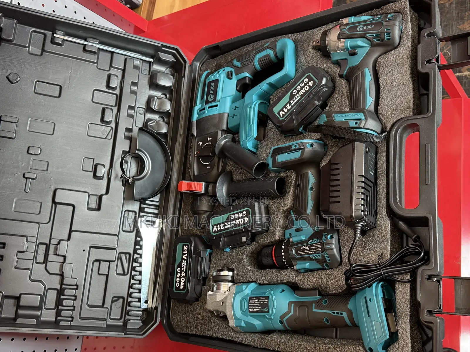 Cordless 4 in 1 Combokit Toolbox Set Brand New Available