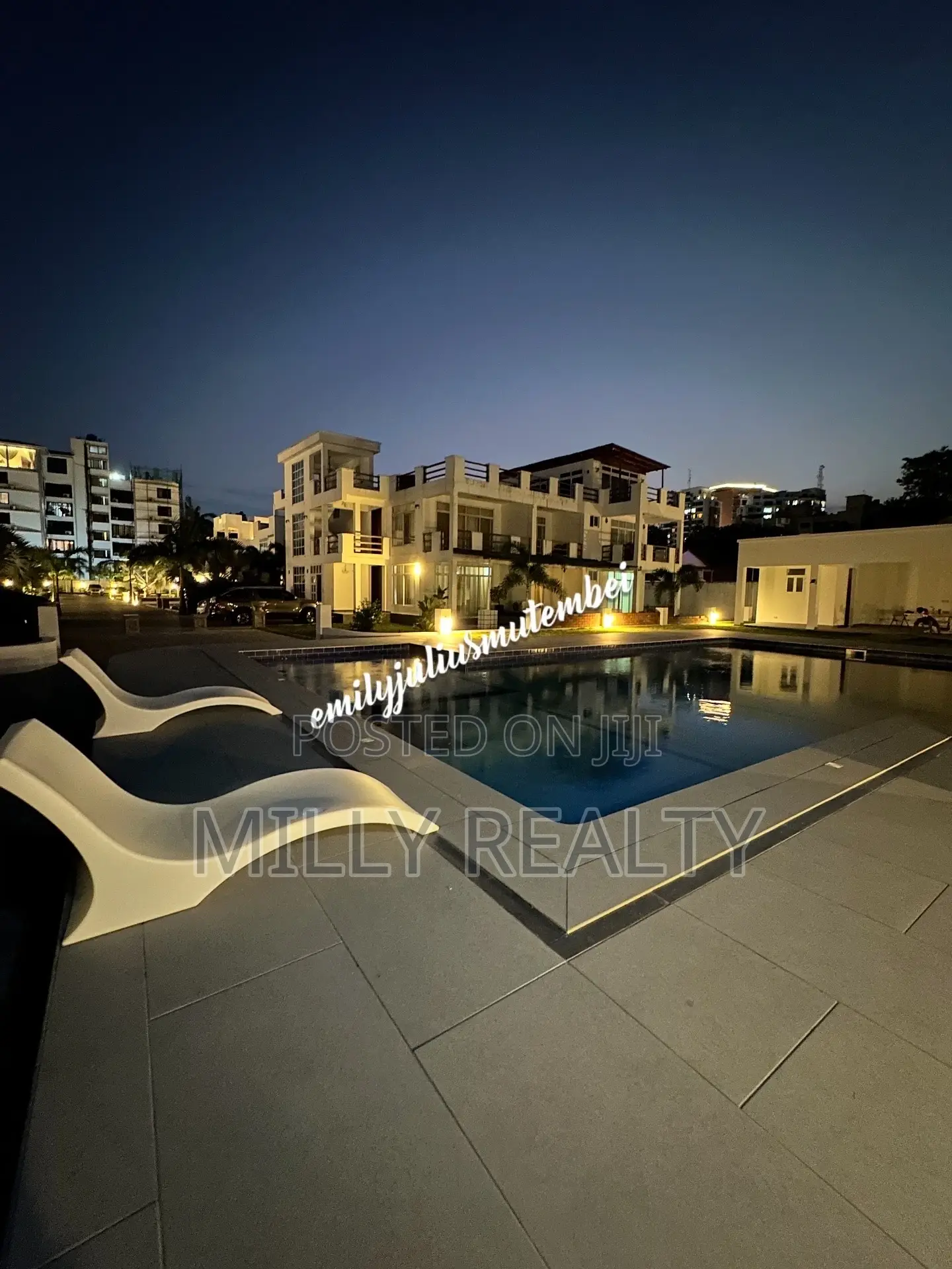 Furnished 5bdrm Villa in Mikocheni Beach for rent