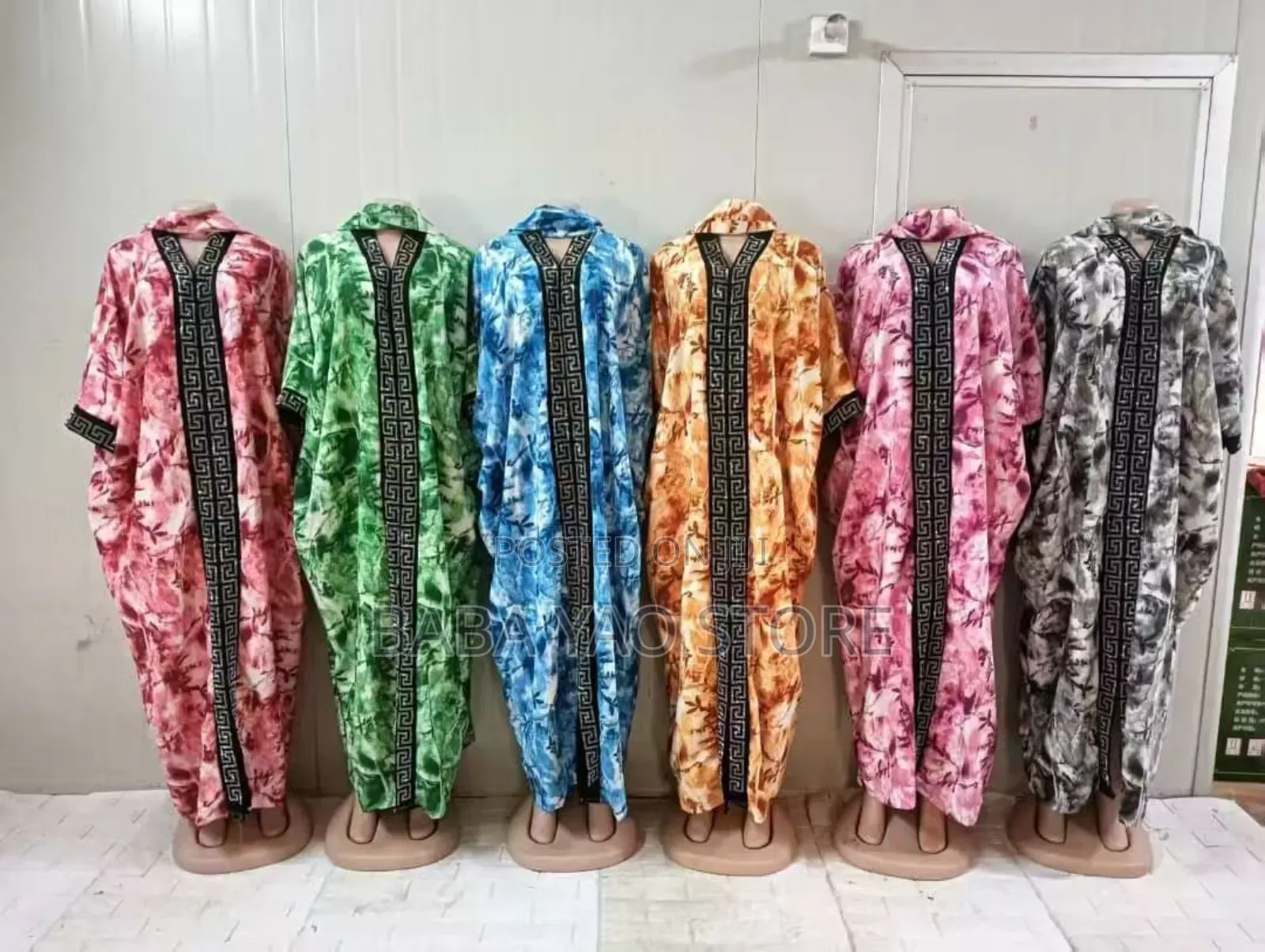 Women's Oversized Short-Sleeved High-Waist Big Swing Dresses