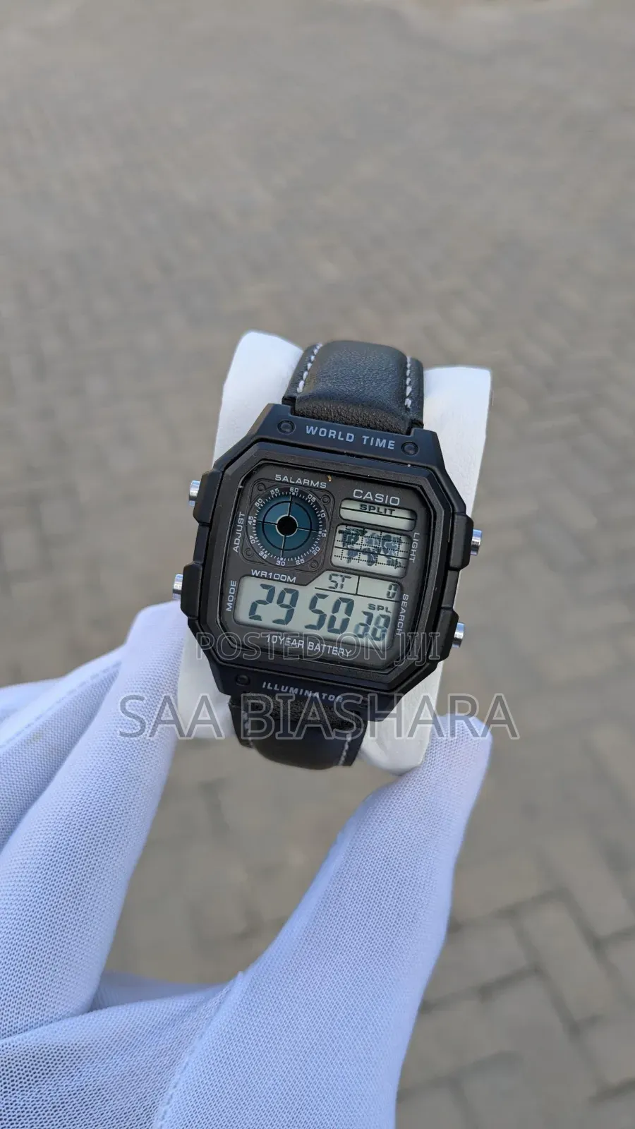 Casio Vintage Digital Watch Black