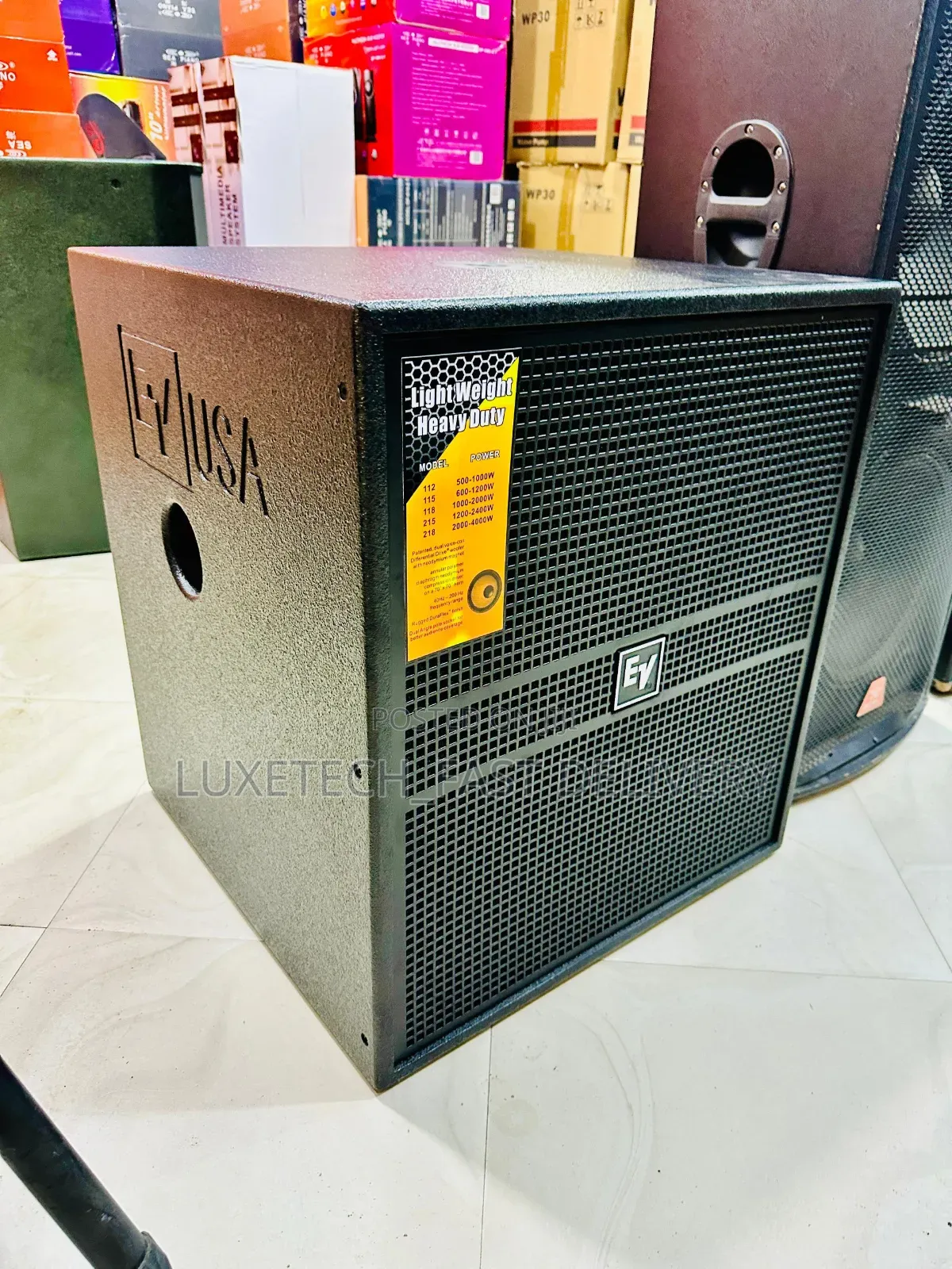 Ev (Electro-Voice) Ds-118 Single 18-Inch Bass Speaker or Subwoofer