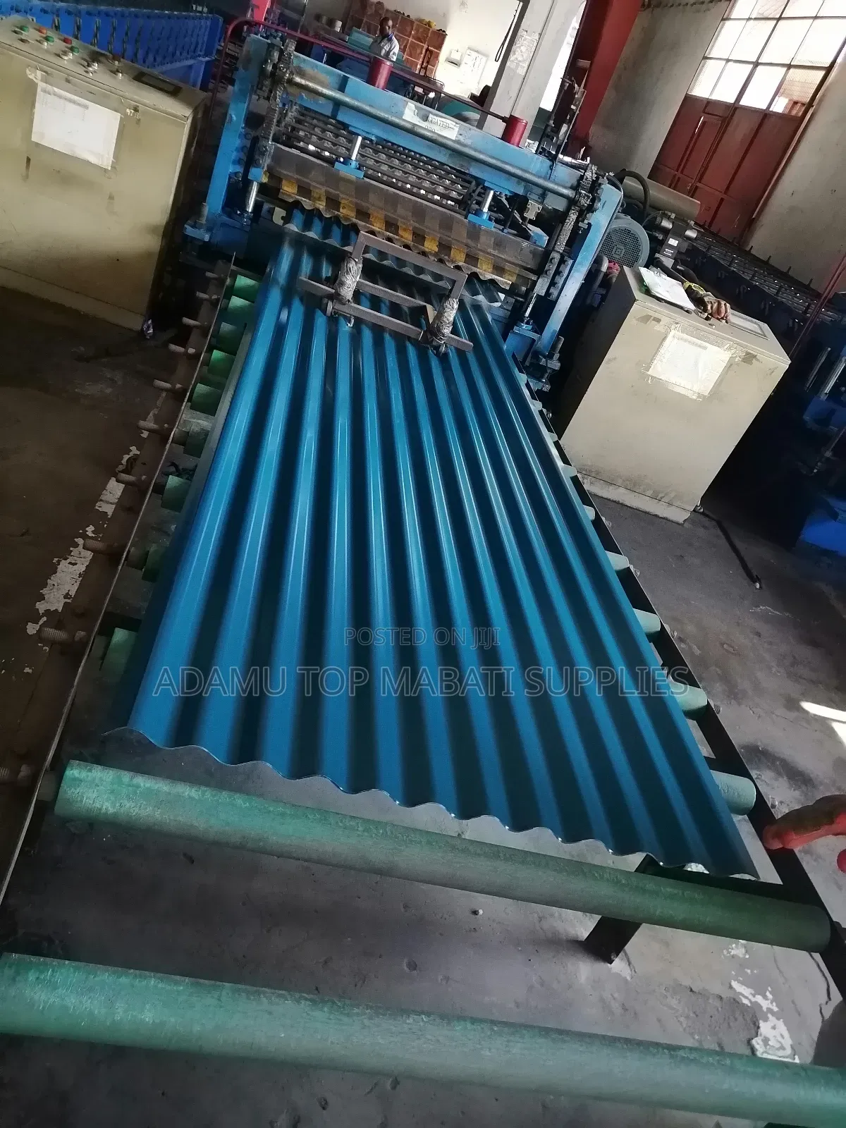 The Way Sheets Are Produced ( Mgongo Mdogo - Rangi Ya Blue)