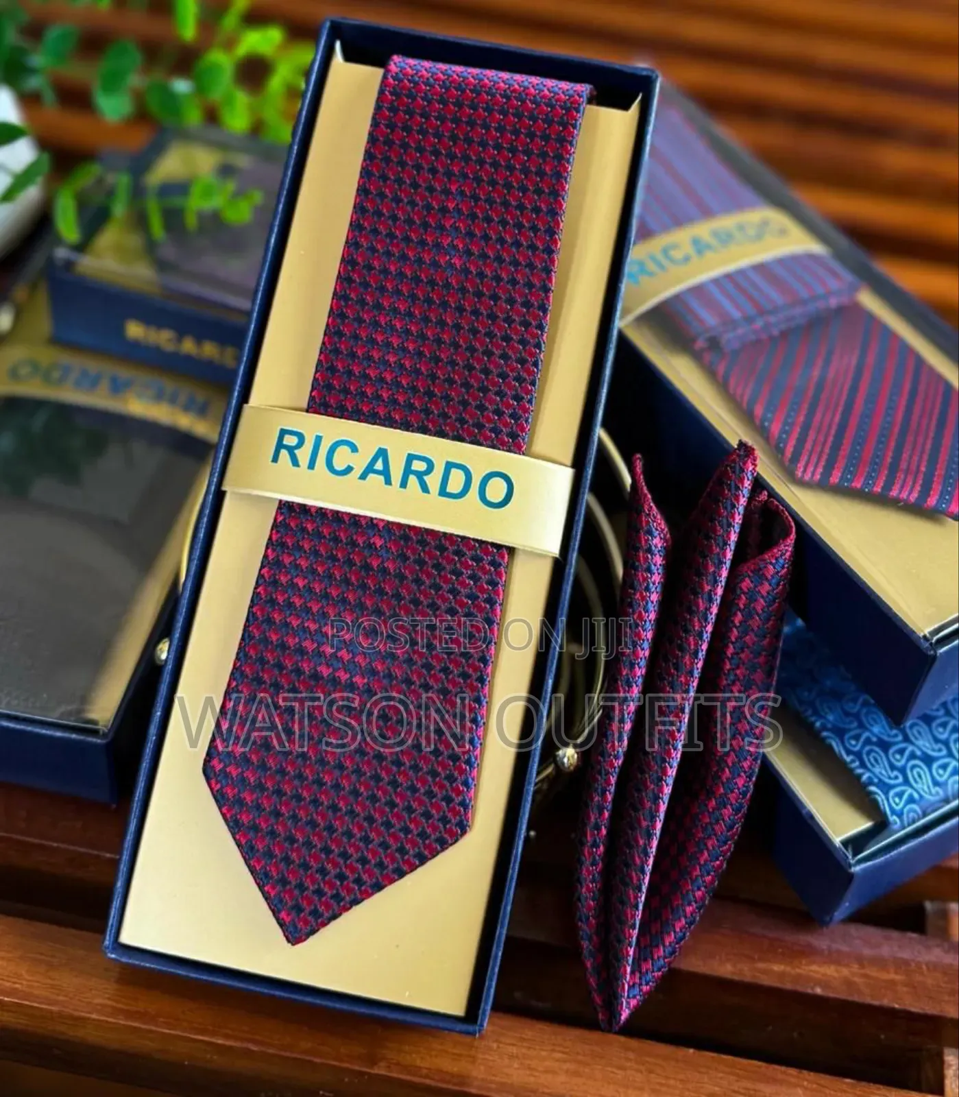 Men's Ricardo Brand Ties Completely Stylish and Smart