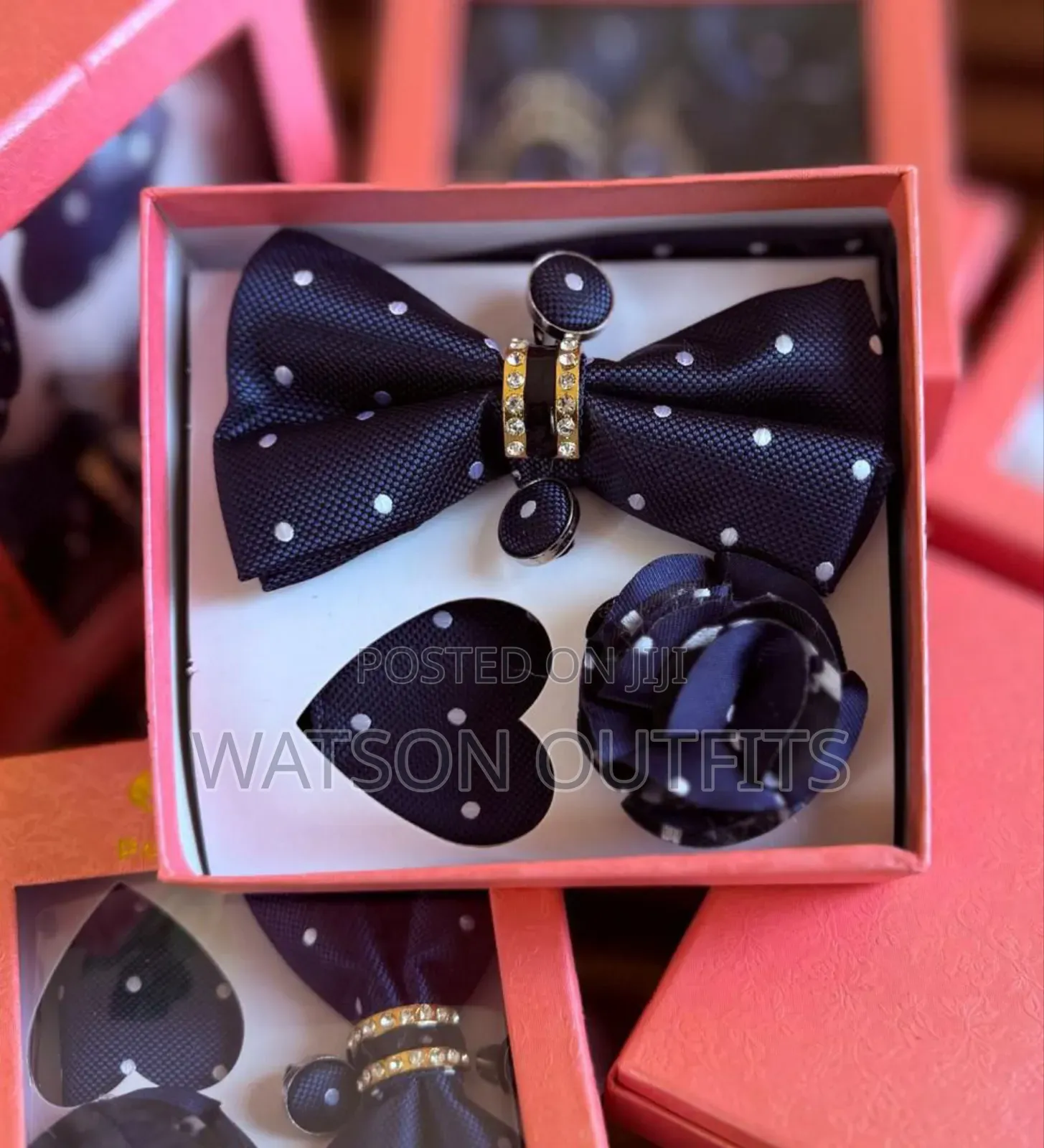 Bowtie and Pockets Square Completely Stylish and New