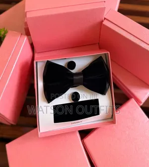 Bowtie and Pockets Square Completely Stylish and New