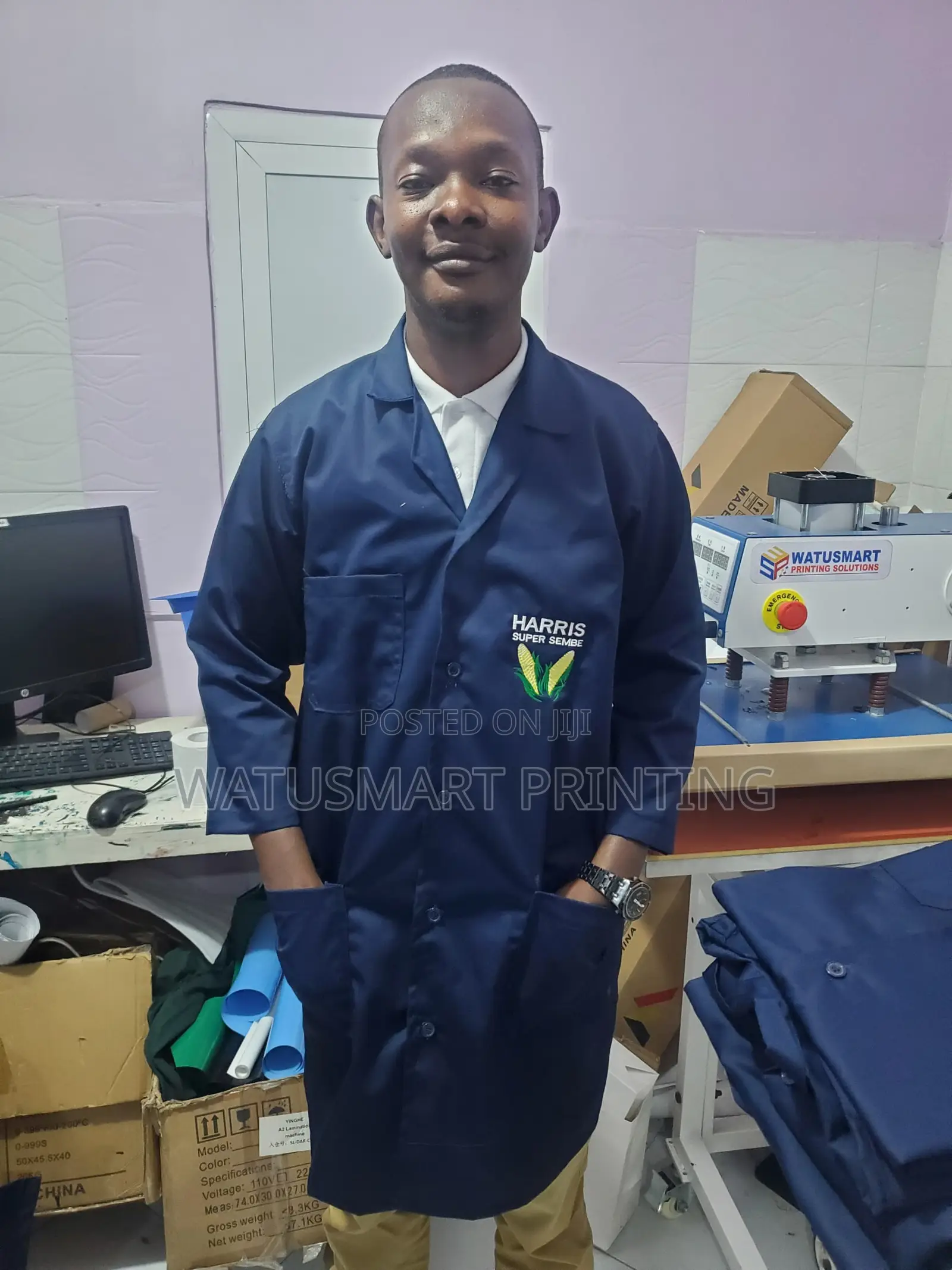 Tunaprinti Overcoat (Dust Coat) Za Viwandani