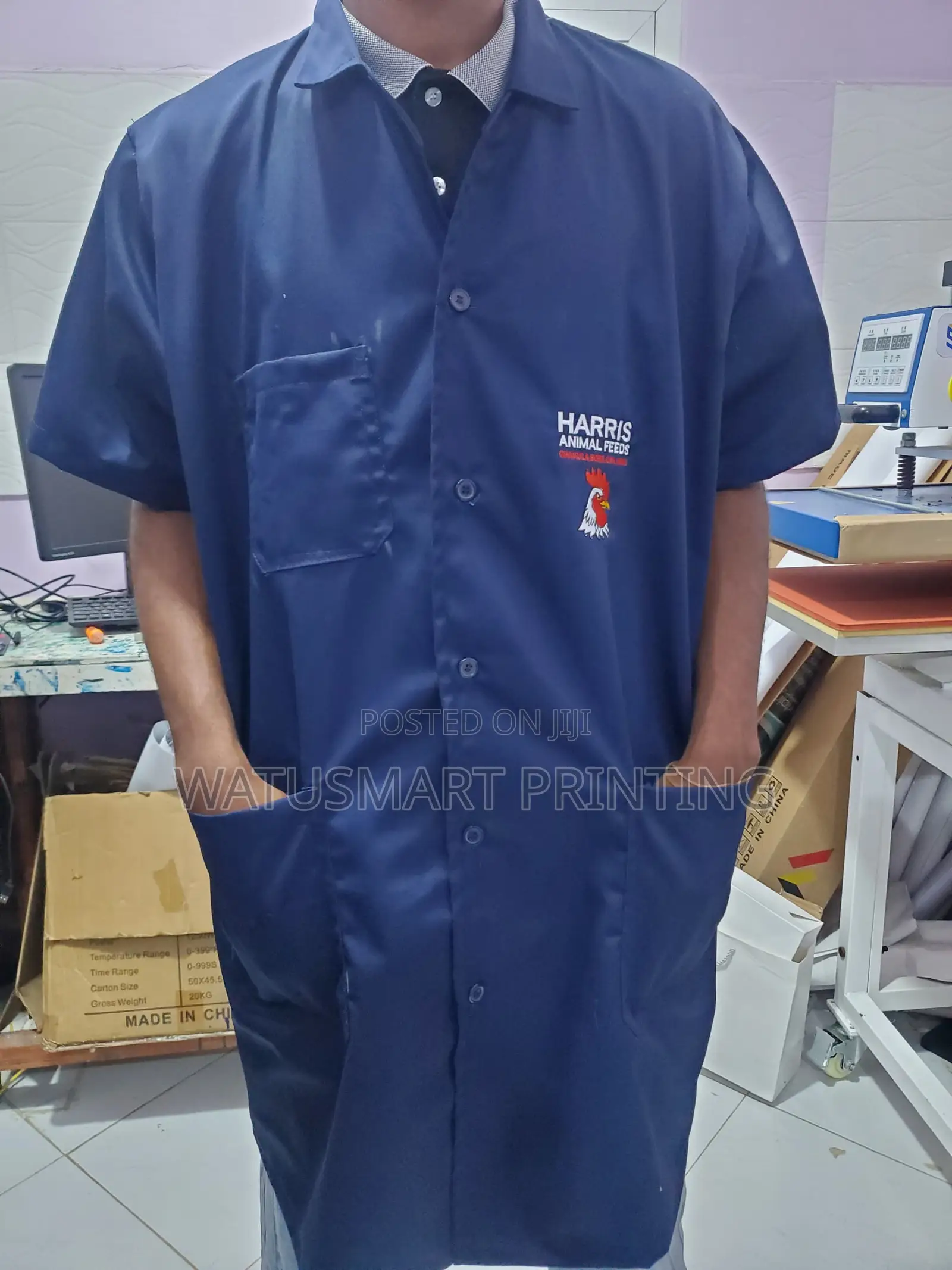 Tunaprinti Overcoat (Dust Coat) Za Viwandani