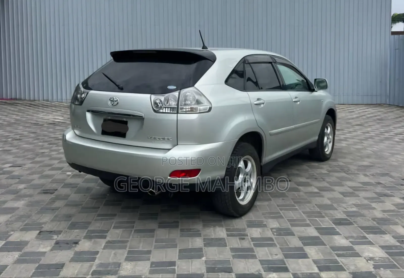 Toyota Harrier 2008 Silver