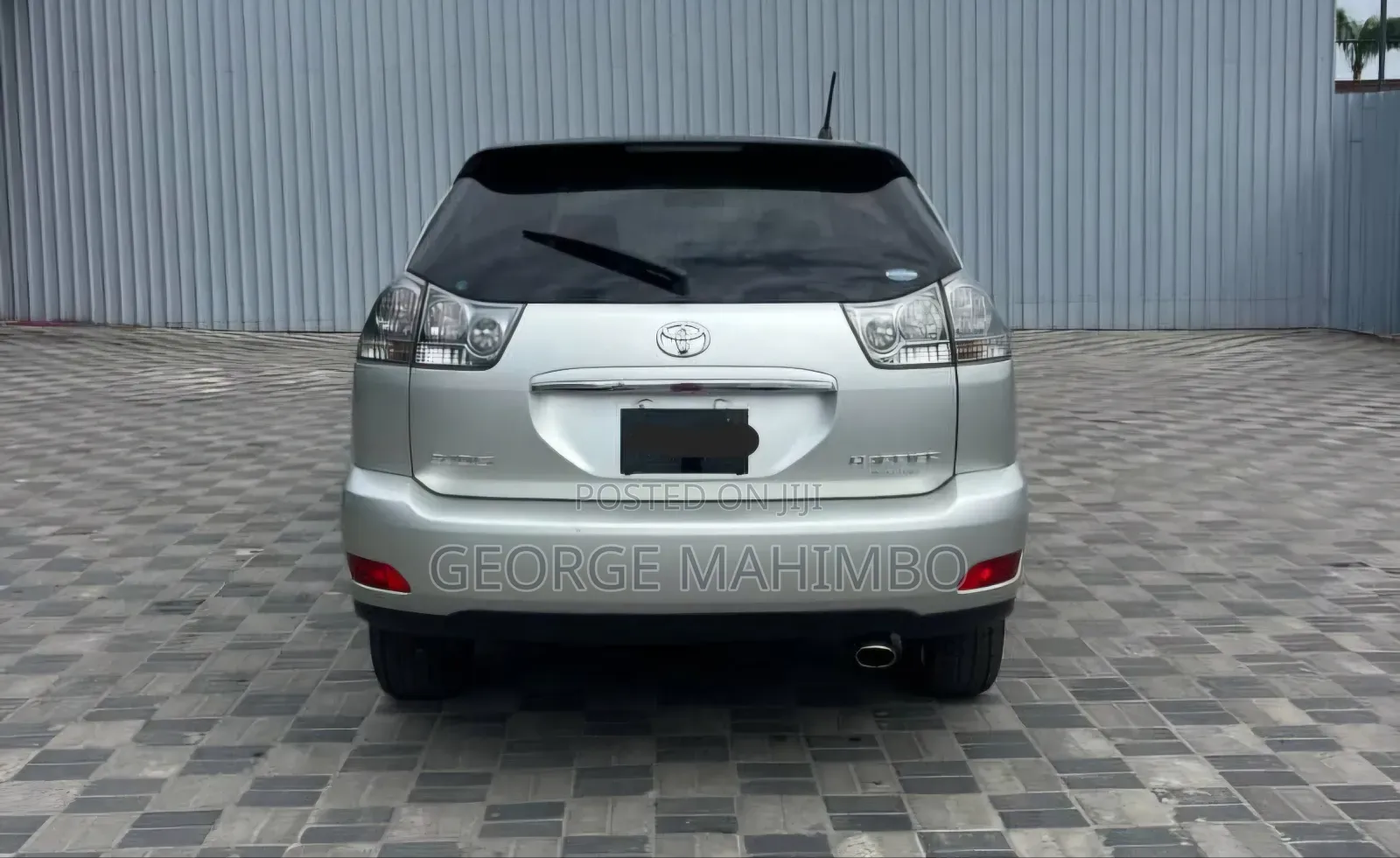 Toyota Harrier 2008 Silver