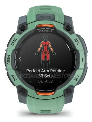 Garmin Instinct 3 Amoled Rugged GPS Smartwatch 45mm - Green