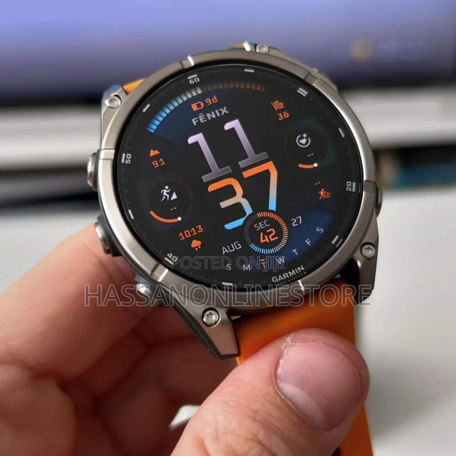 Garmin Fenix 8 51mm Amoled Sapphire Titanium Smartwatch