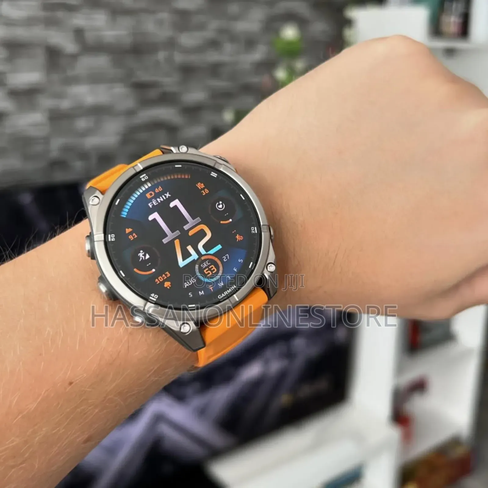 Garmin Fenix 8 51mm Amoled Sapphire Titanium Smartwatch