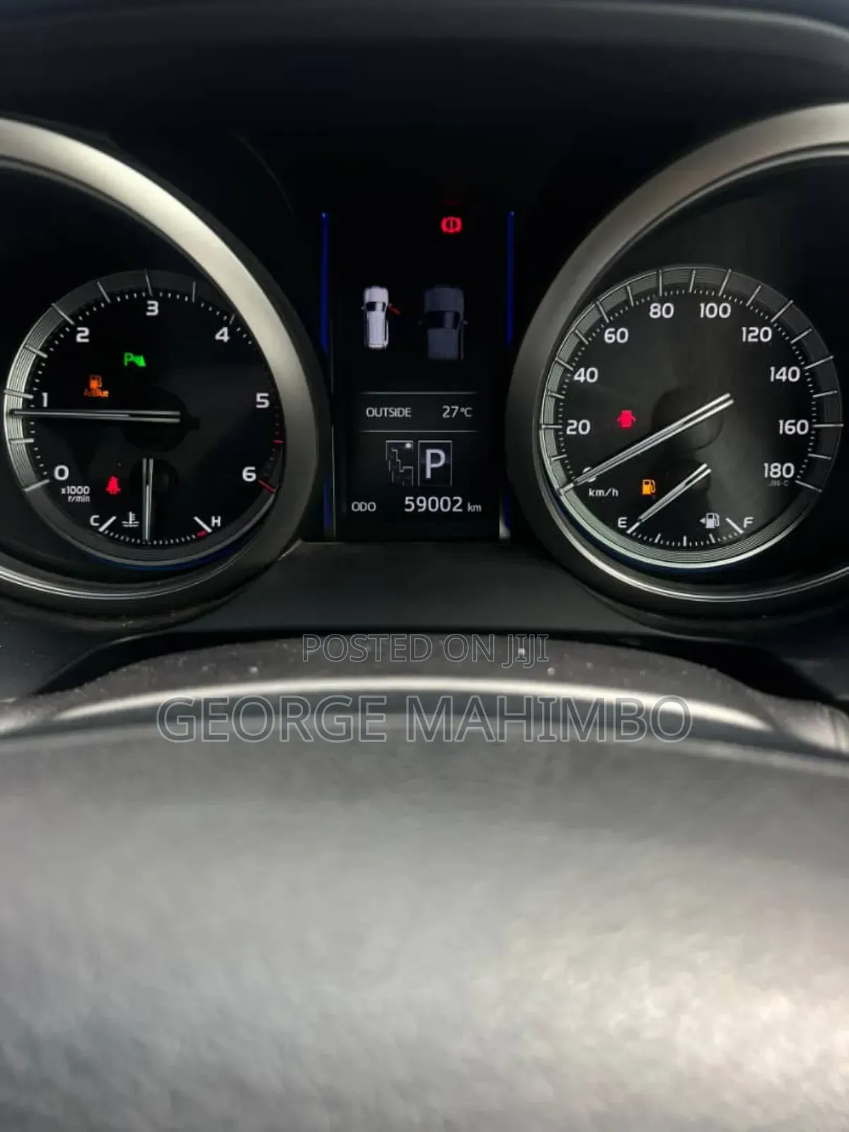 Toyota Land Cruiser Prado 2017 Black
