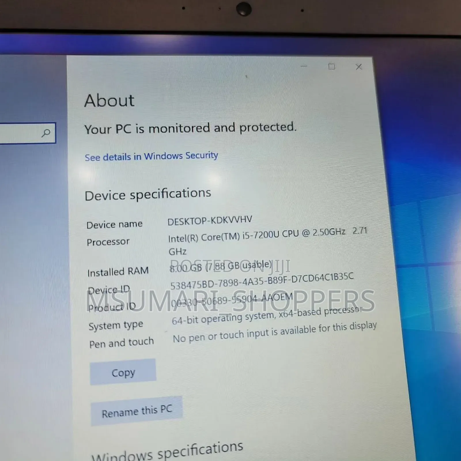 Laptop HP ProBook 640 G3 8GB Intel Core I5 HDD 500GB
