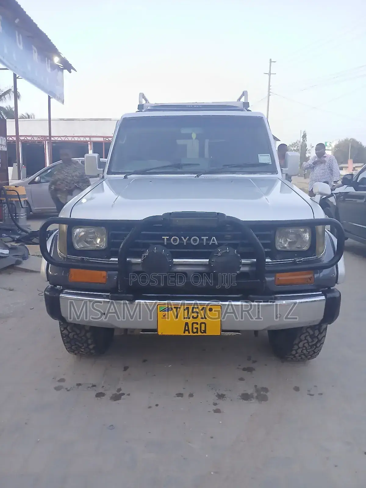 Toyota Land Cruiser Prado 1991 Silver