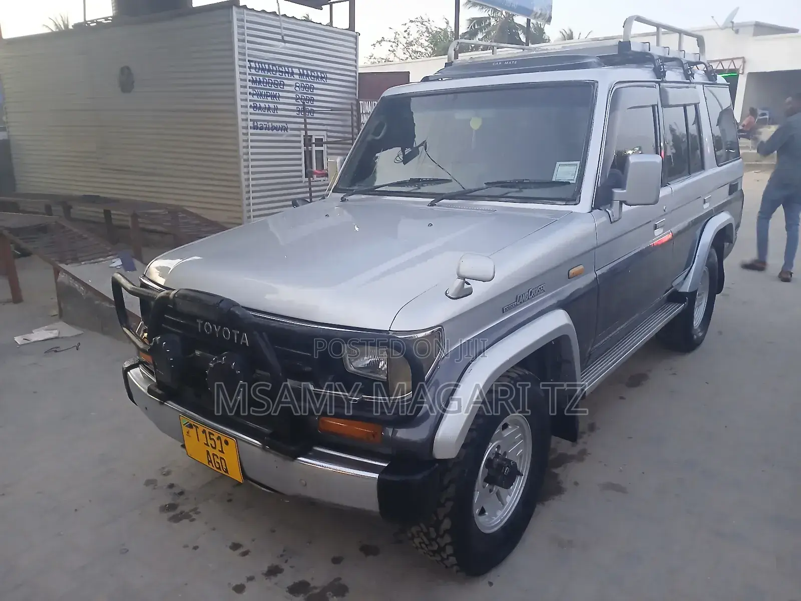 Toyota Land Cruiser Prado 1991 Silver