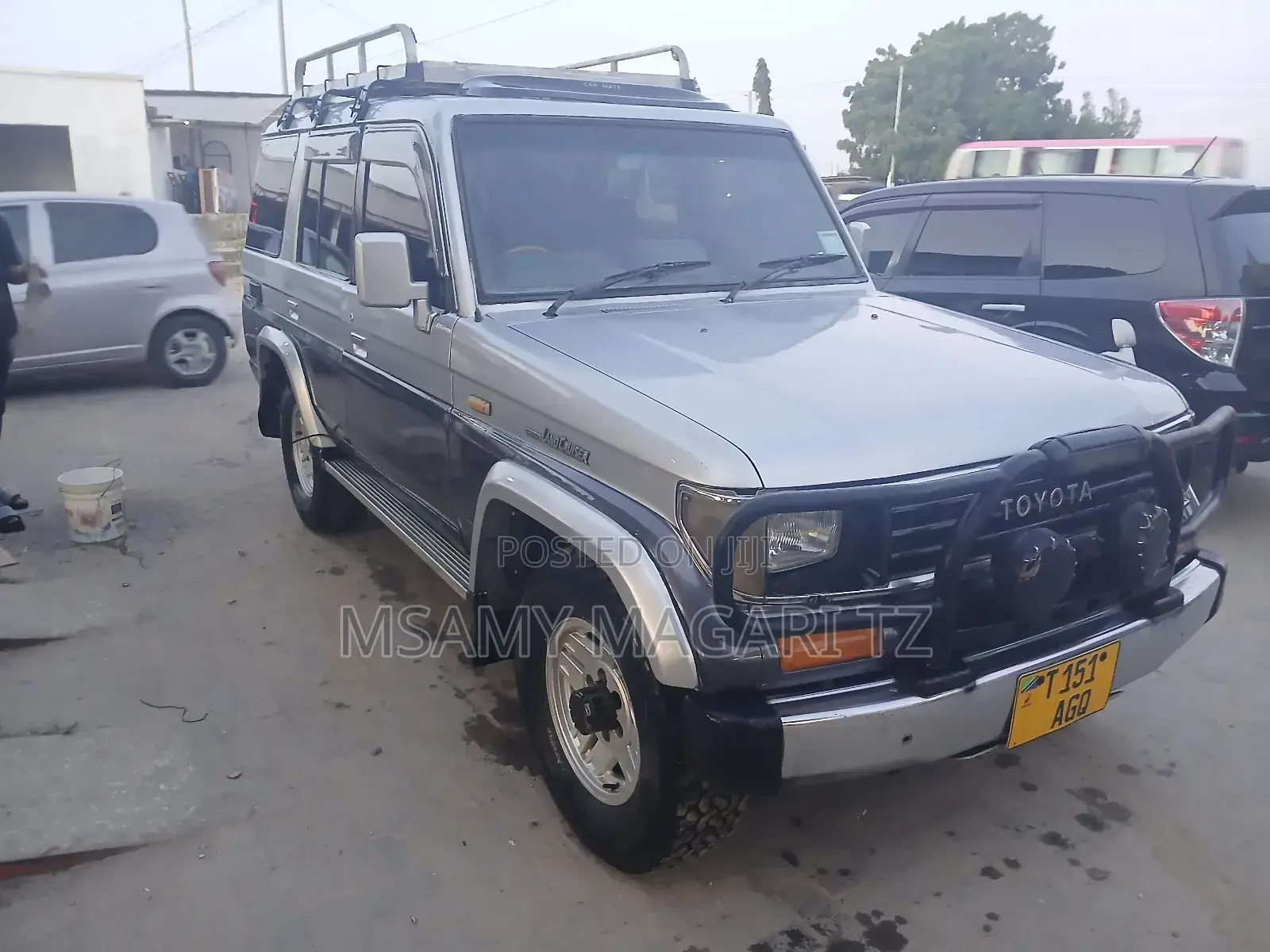Toyota Land Cruiser Prado 1991 Silver