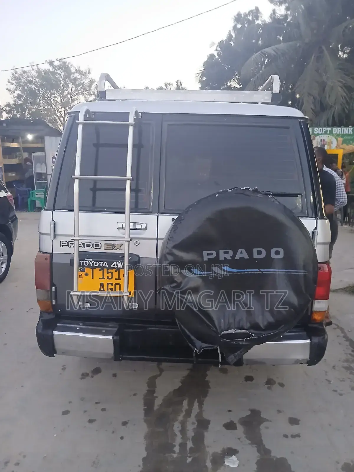 Toyota Land Cruiser Prado 1991 Silver