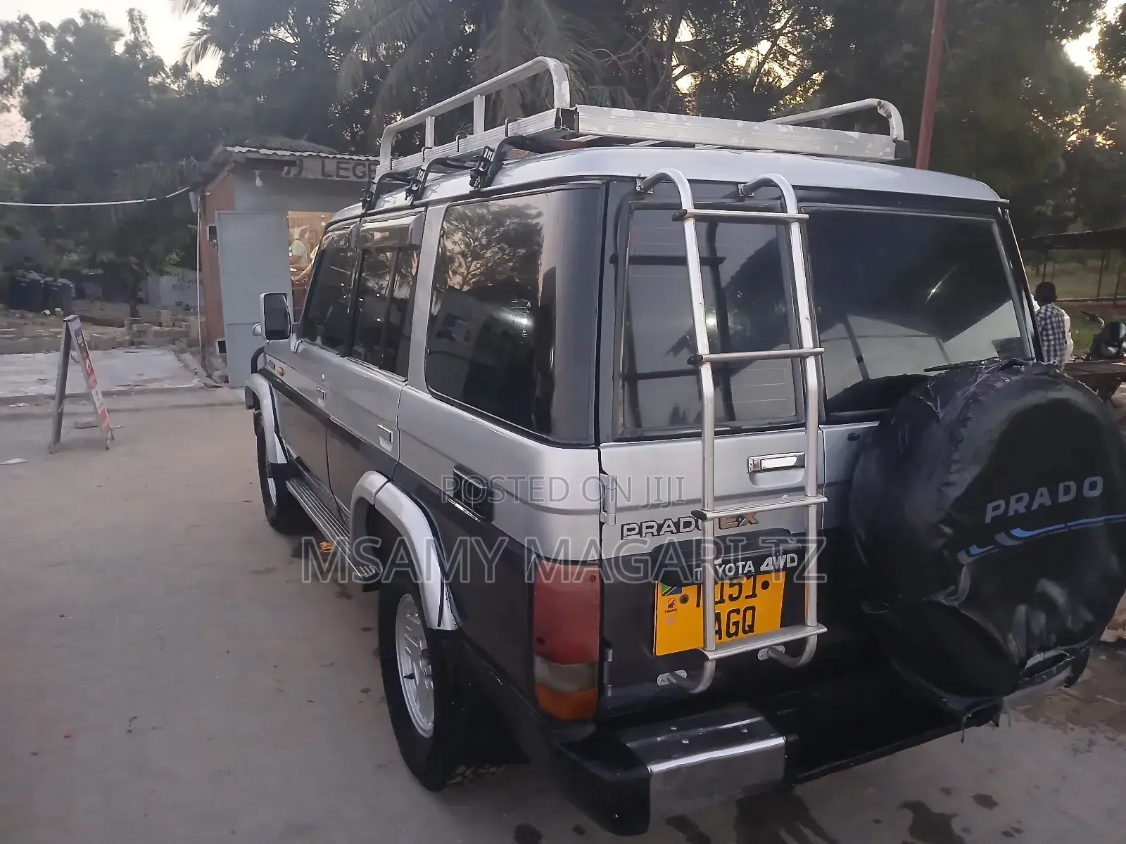 Toyota Land Cruiser Prado 1991 Silver
