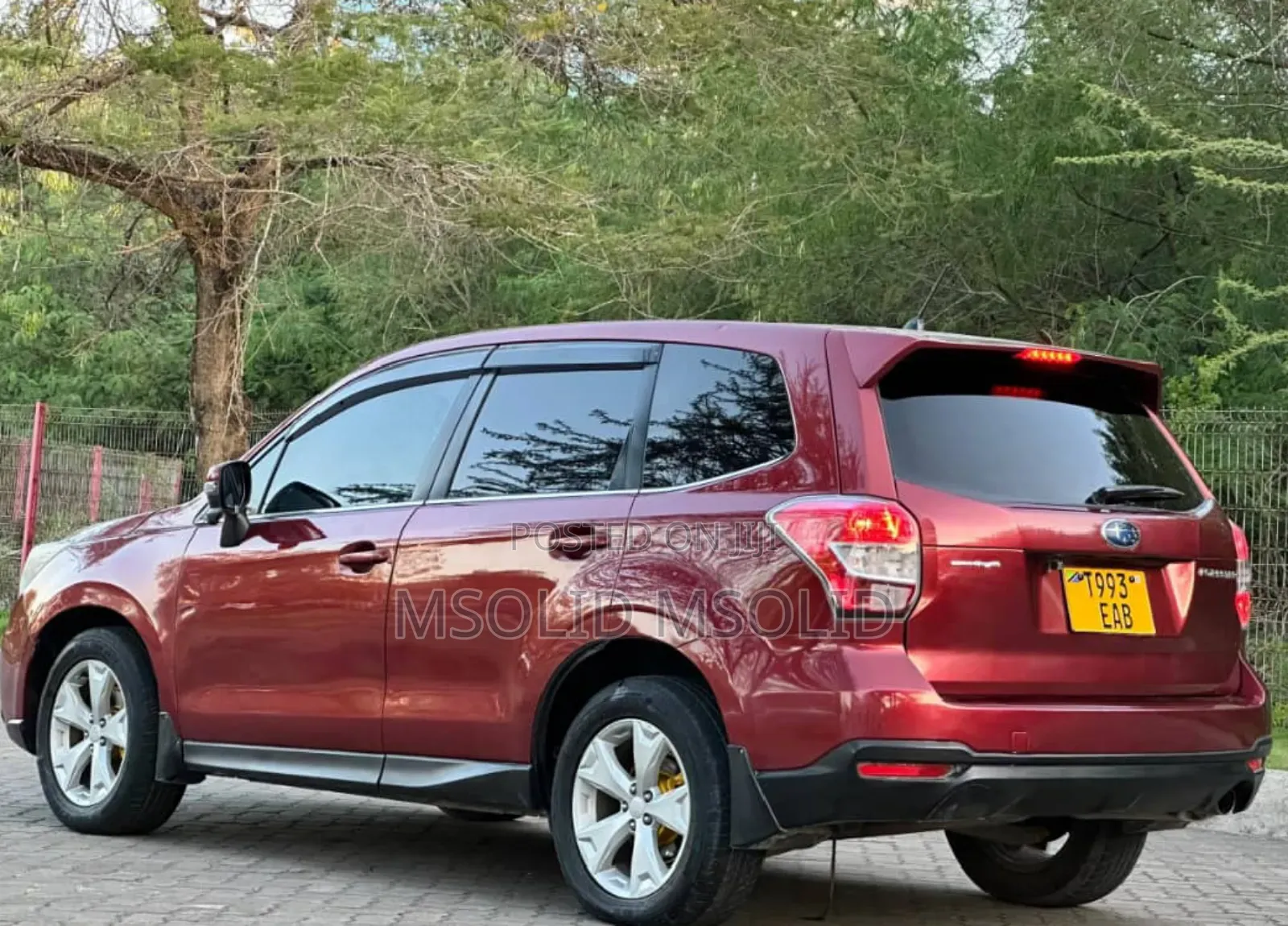 Subaru Forester 2013 Burgundy