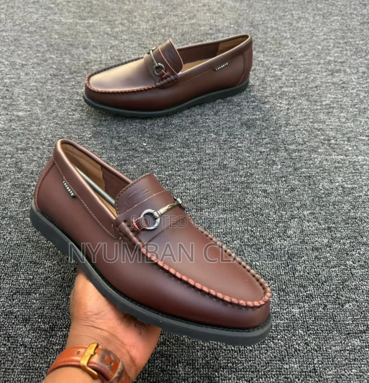Lacoste Loafers Leather Shoes