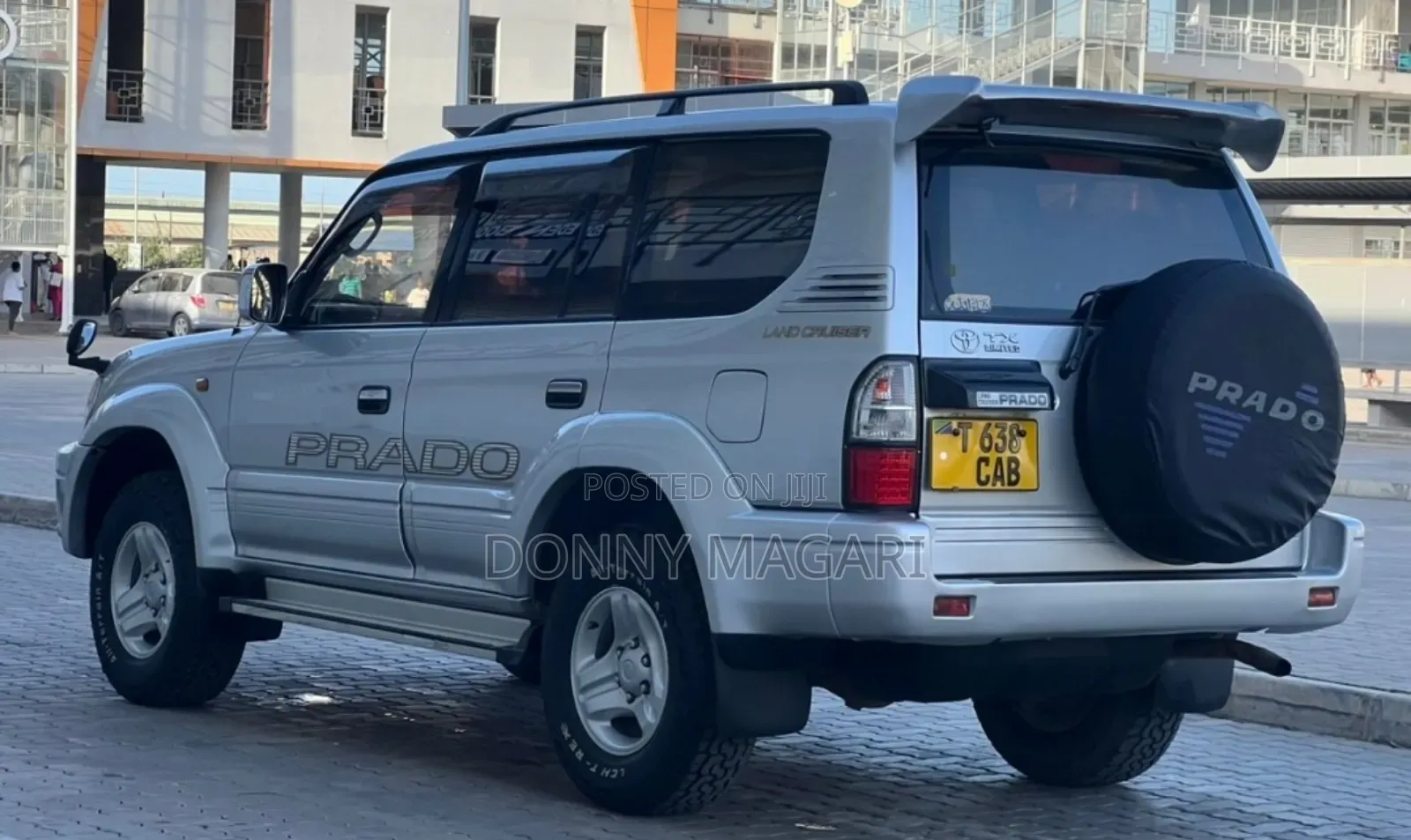 Toyota Land Cruiser Prado 2001 Silver