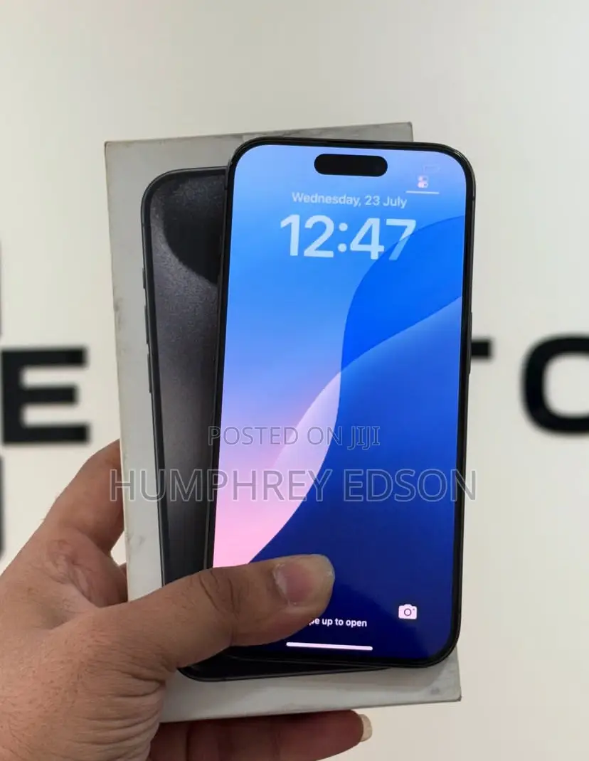New Apple iPhone 15 Pro 256 GB Black