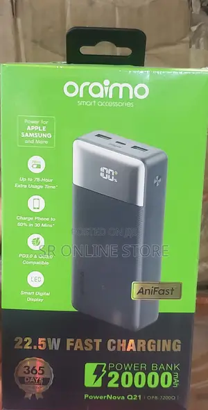 Oraimo Novaq21 Powerbank