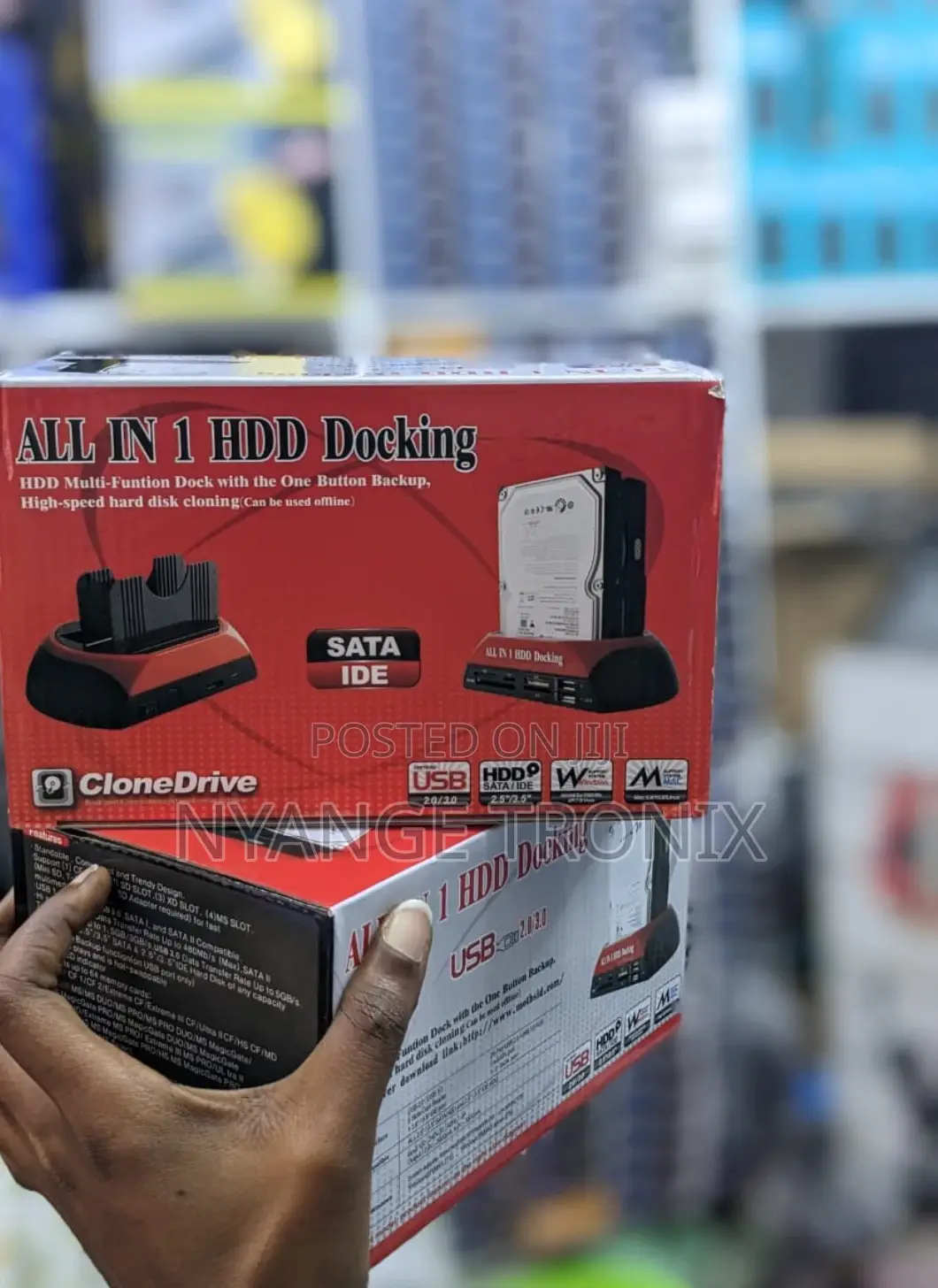 Docking Station Sata to Sata Ports