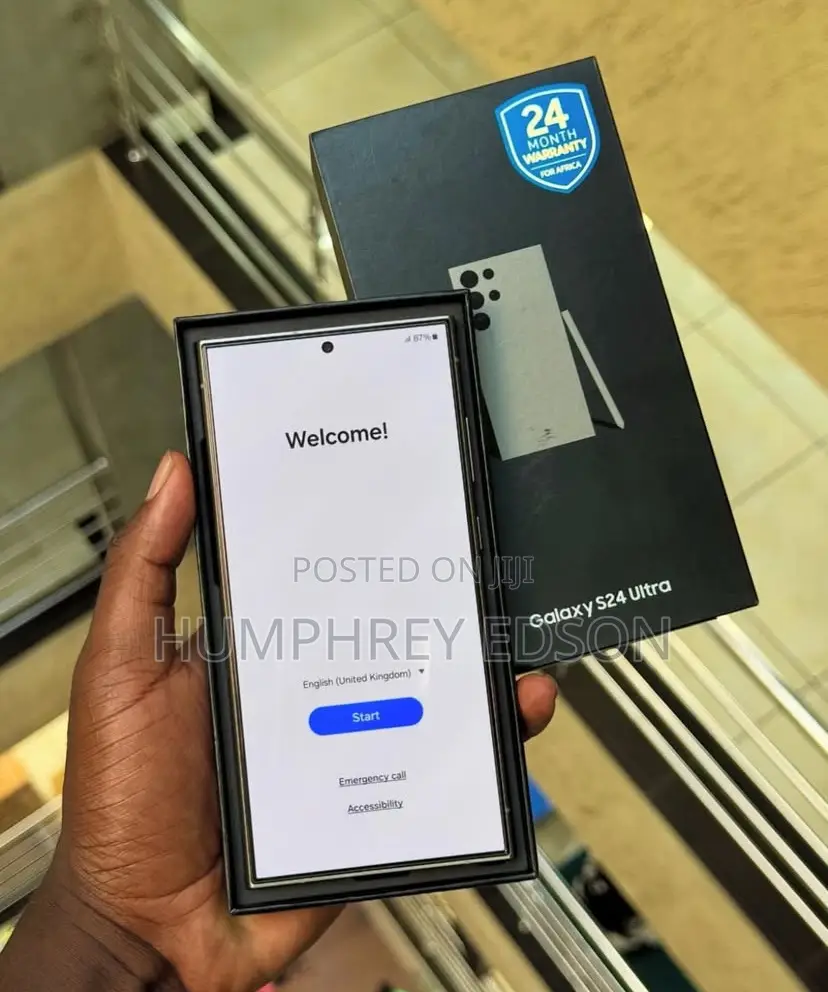 New Samsung Galaxy S24 Ultra 256 GB Silver