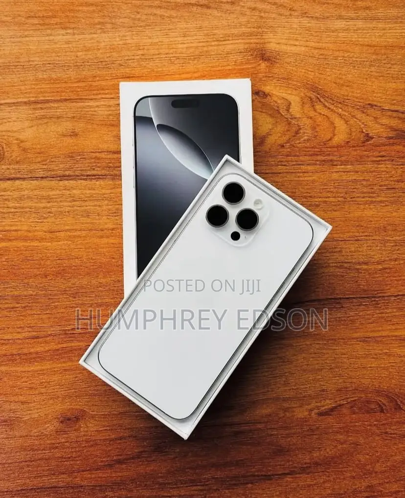 New Apple iPhone 16 Pro Max 256 GB White