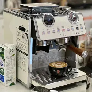Commercial Espresso Coffee Machine With Grinder
