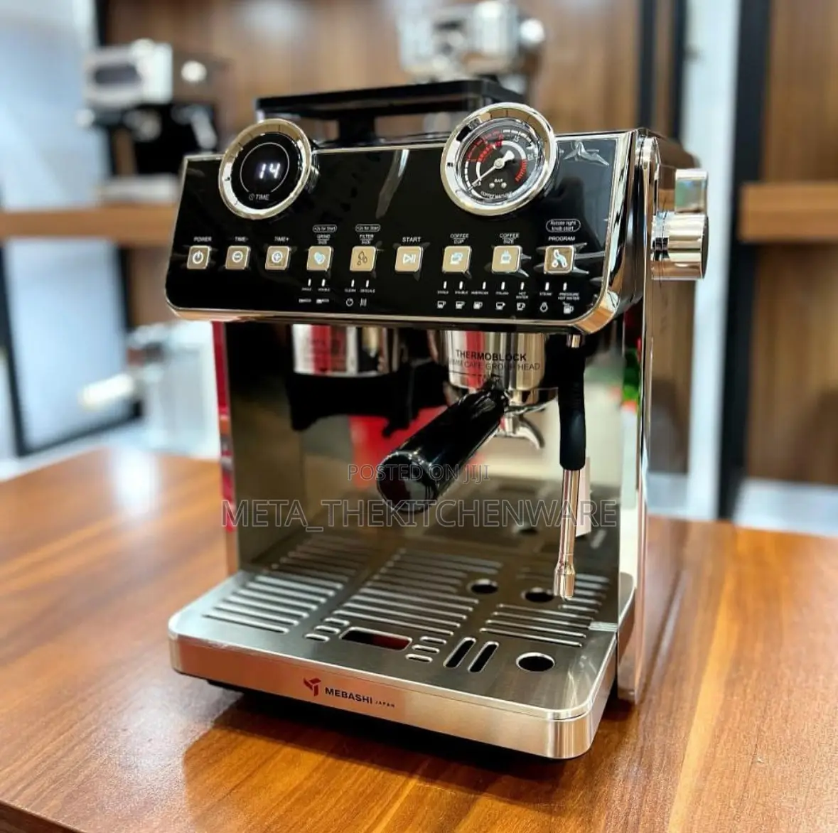 Commercial Espresso Coffee Machine With Grinder