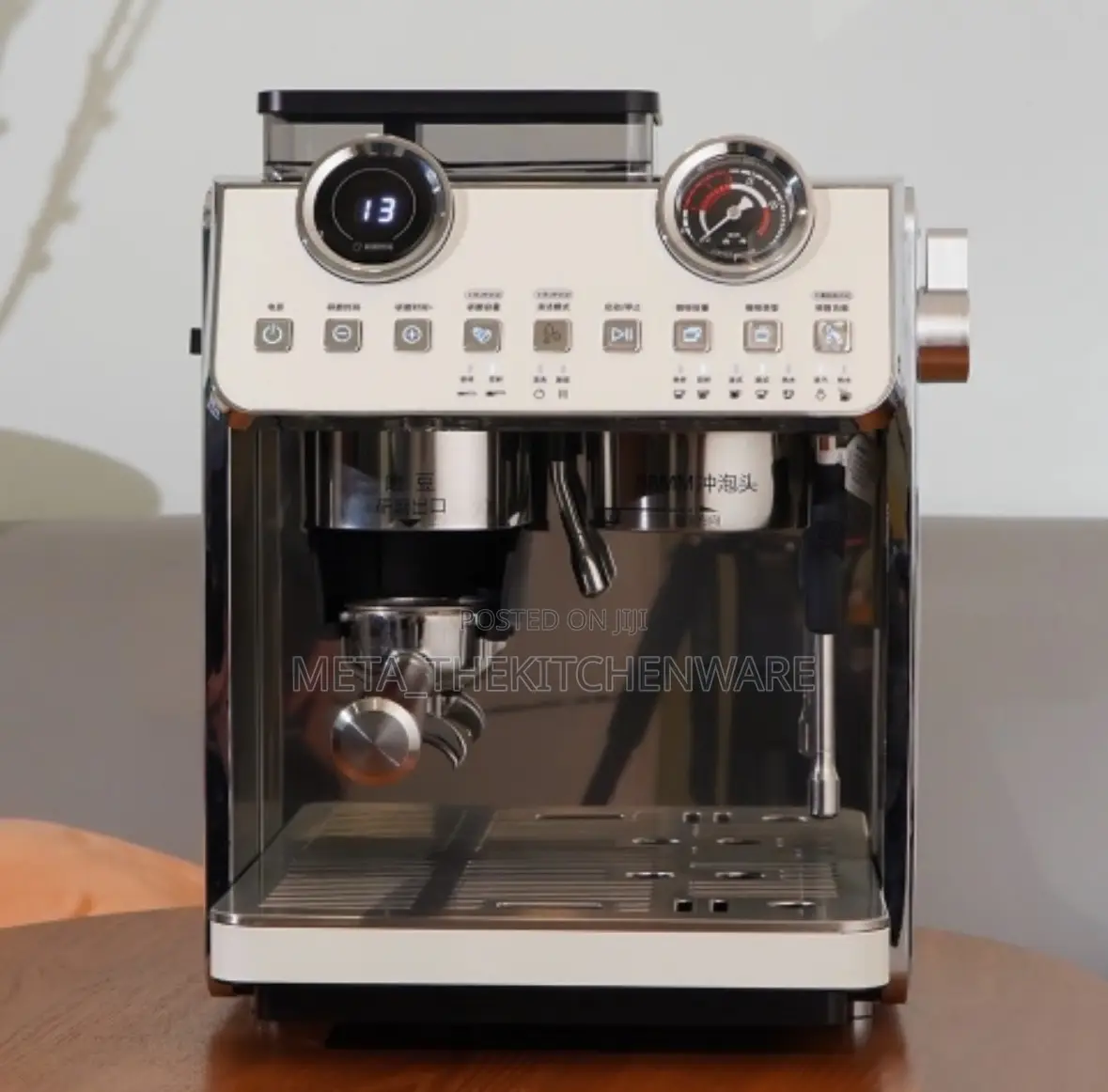 Commercial Espresso Coffee Machine With Grinder