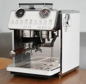 Commercial Espresso Coffee Machine With Grinder