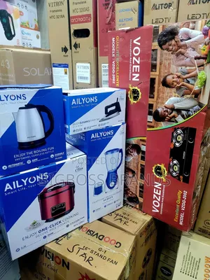 Vozen Cooker, Iron, Blender, Kettle ,Rice Cooker