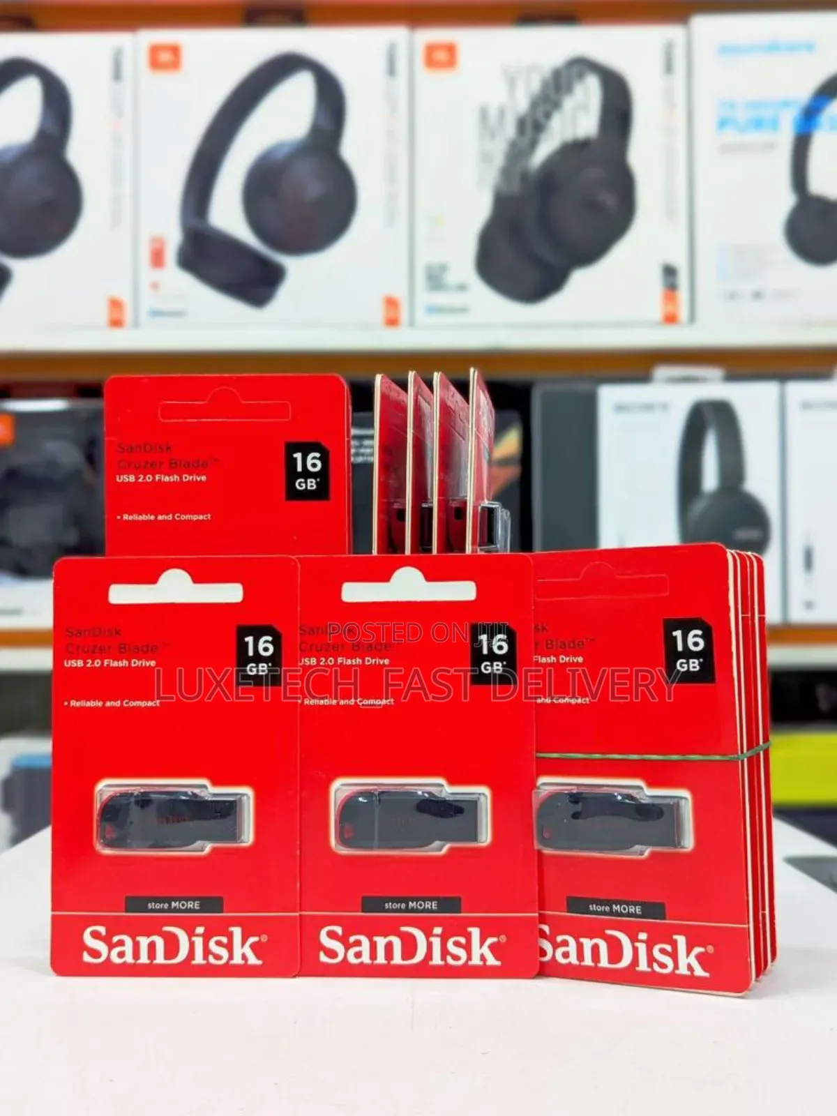Original Sandisk Cruzer Blade 16gb Usb 2.0 Flash Drive