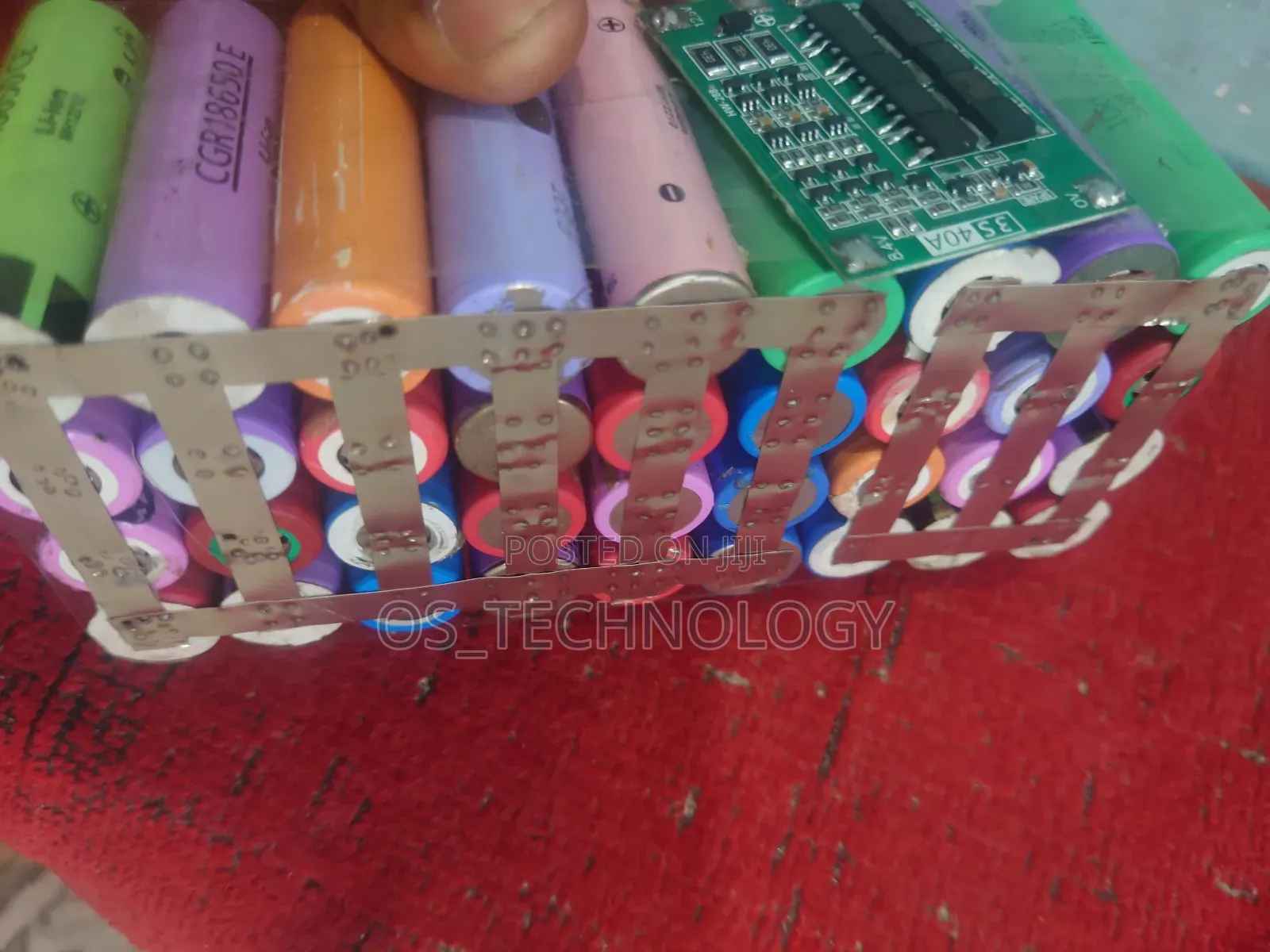 Lithium Battery Pack 1s,2s,3s,4s,5s,6s, 1ah,2ah 60ah