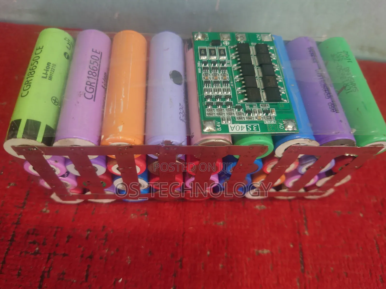 Lithium Battery Pack 1s,2s,3s,4s,5s,6s, 1ah,2ah 60ah