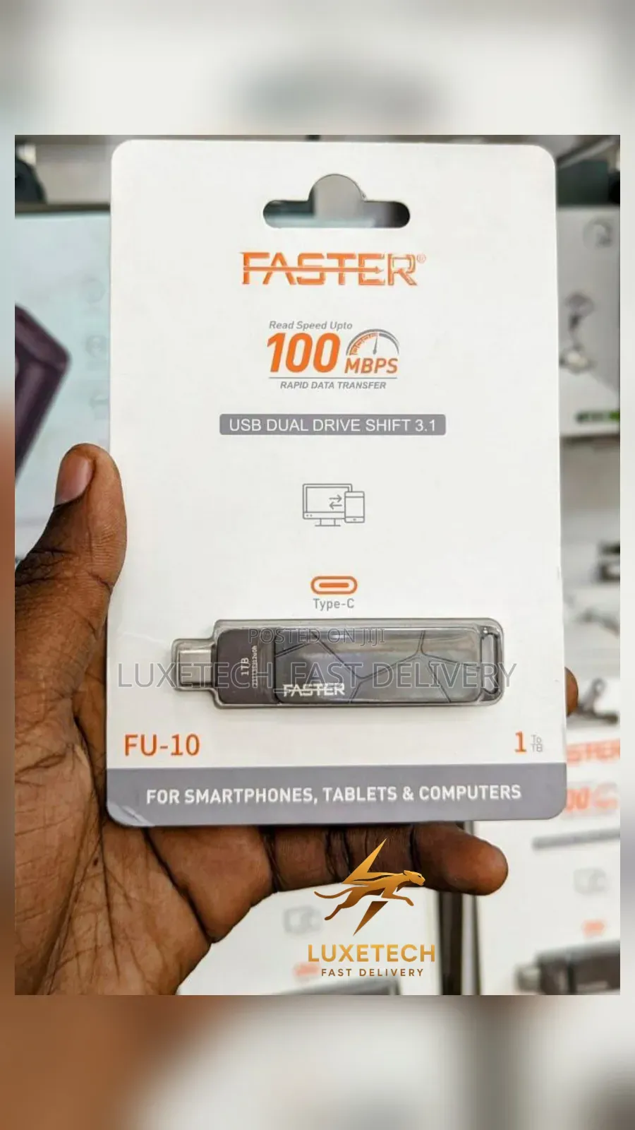Faster 1tb Original Flash With Usb-a and Usb Type-C Ports