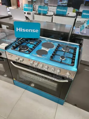 Cooker 4 Gas + 2 Electric Plate Ll Electric Oven 60x90