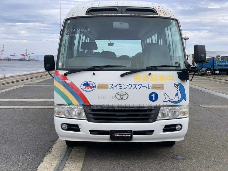 Toyota Coaster 2008 White