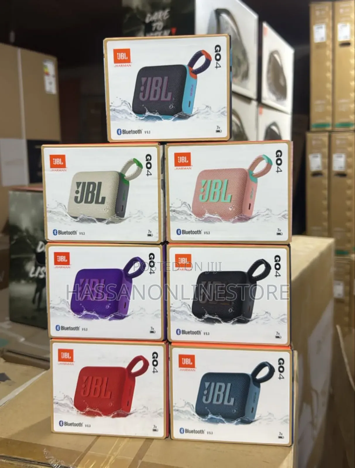 JBL Go 4 Bluetooth Speaker - Purple