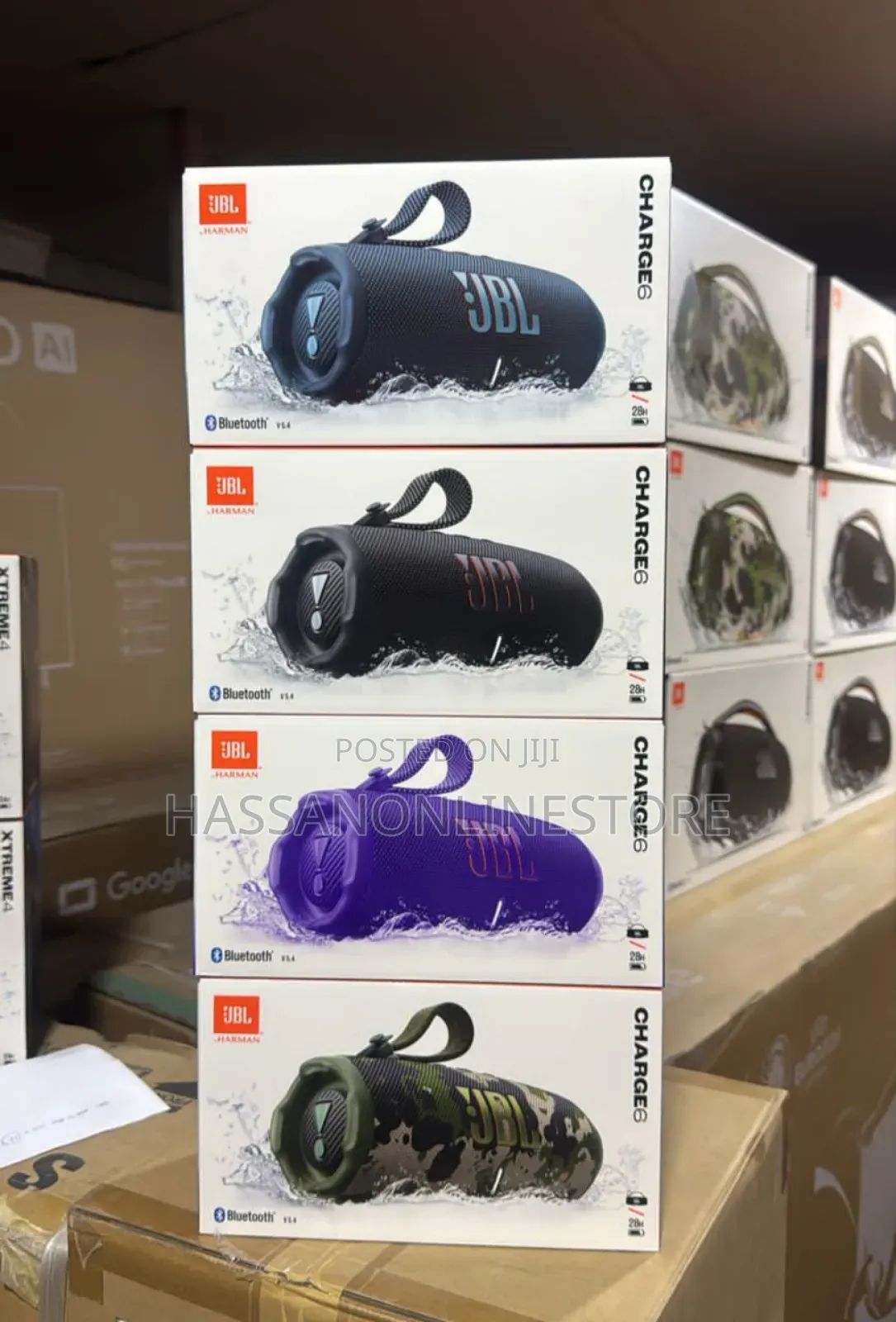 JBL Charge 6 Portable Waterproof Bluetooth Speaker