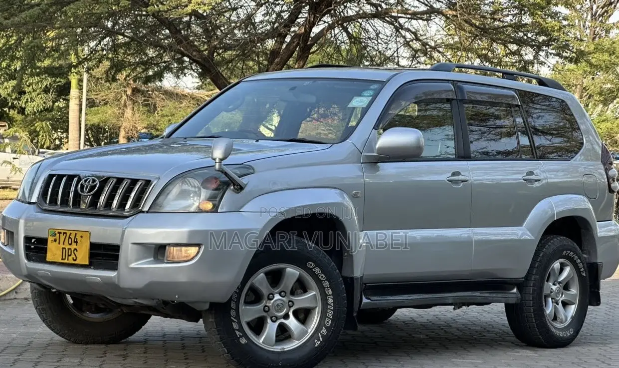 Toyota Land Cruiser Prado 2008 Silver