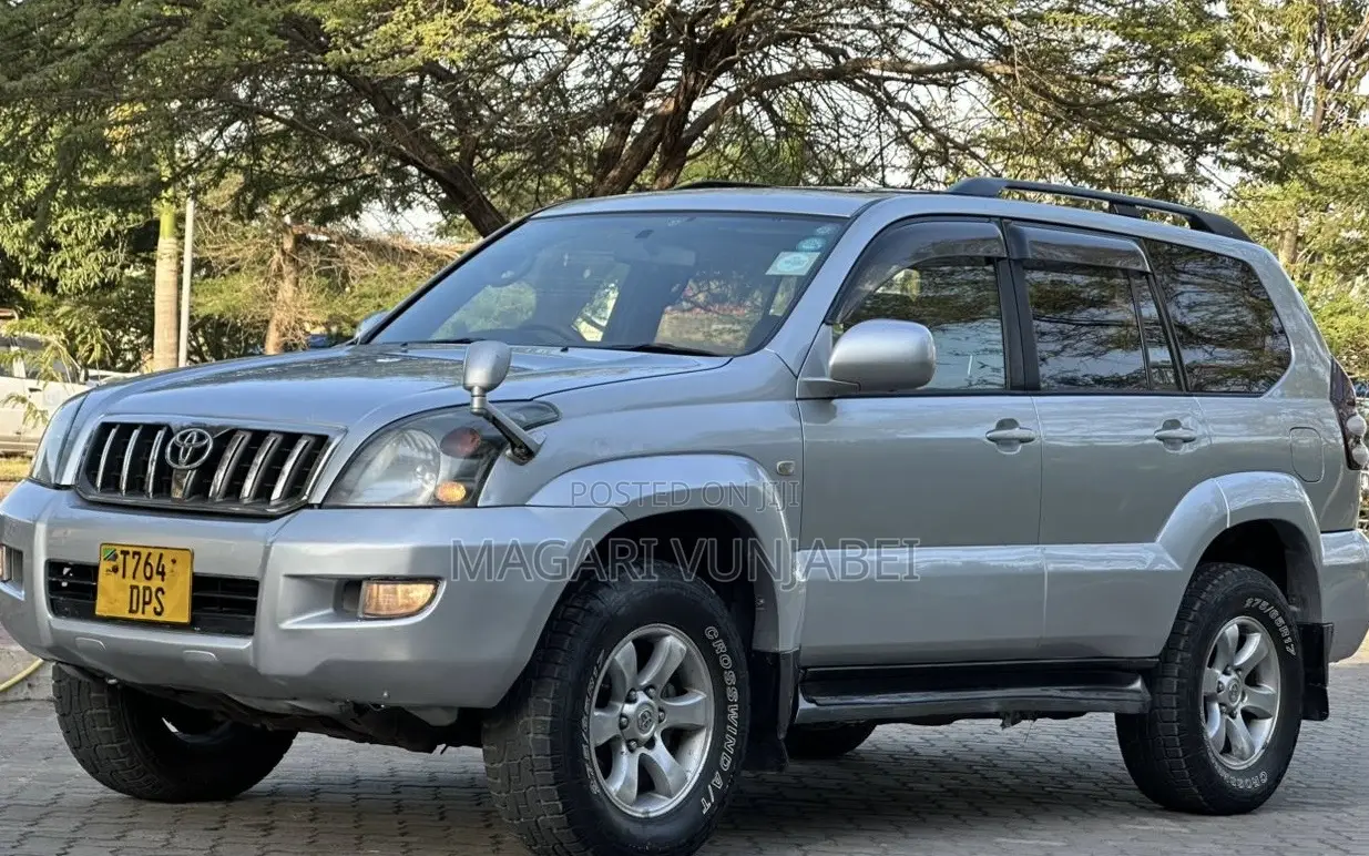 Toyota Land Cruiser Prado 2008 Silver